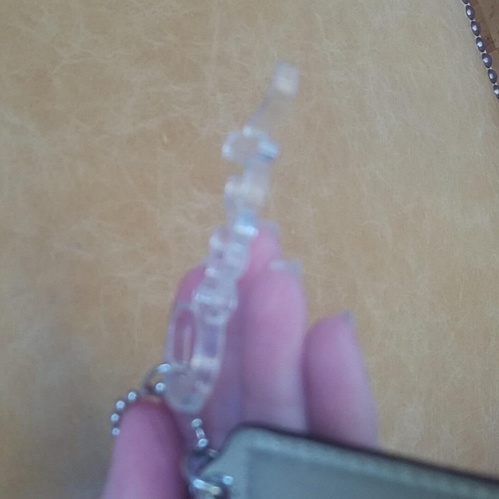 2X Vintage Coach Bag Charm Keychain Tag & Transparent Logo - Picture 4 of 9